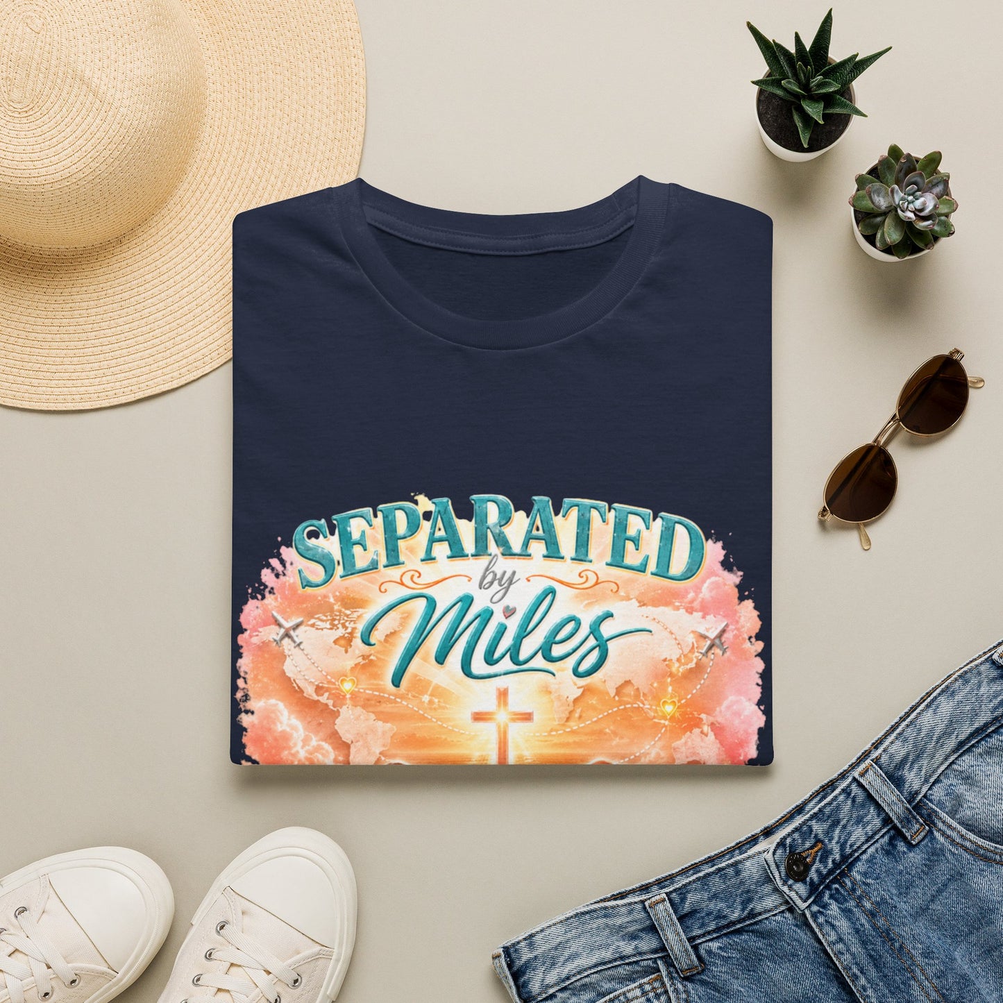 Separated by Miles T-Shirt | LDR Collection