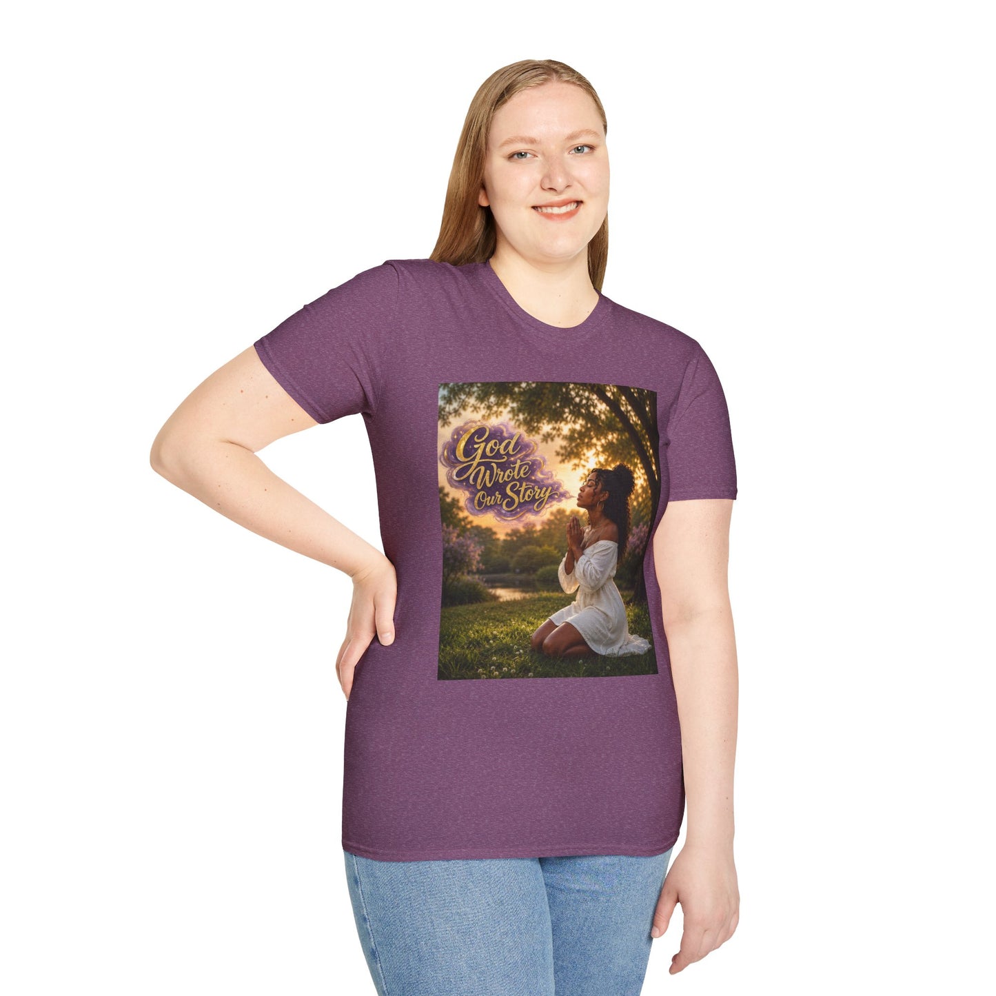 God Wrote Our Story T-Shirt  for Her | LDR Collection