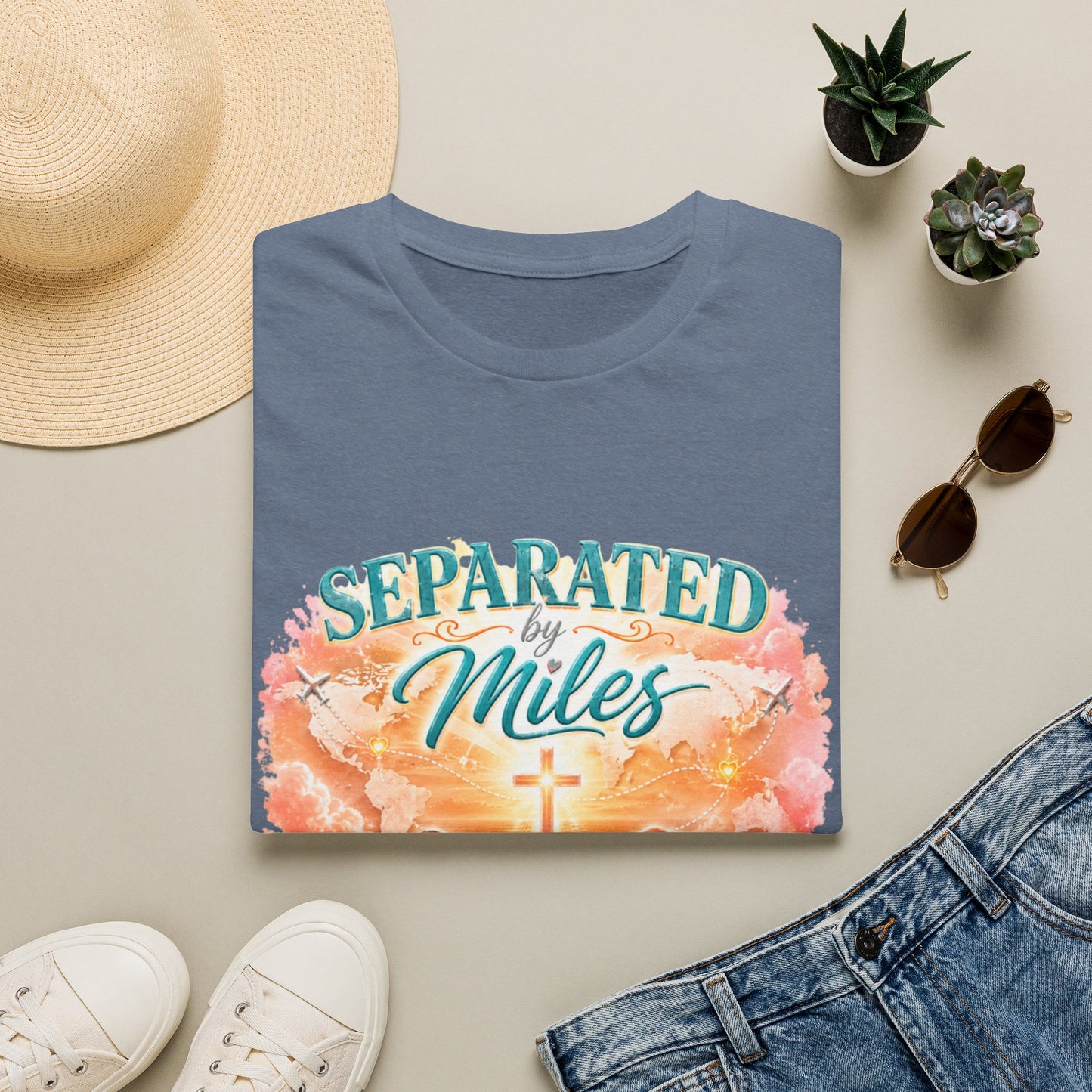 Separated by Miles T-Shirt | LDR Collection