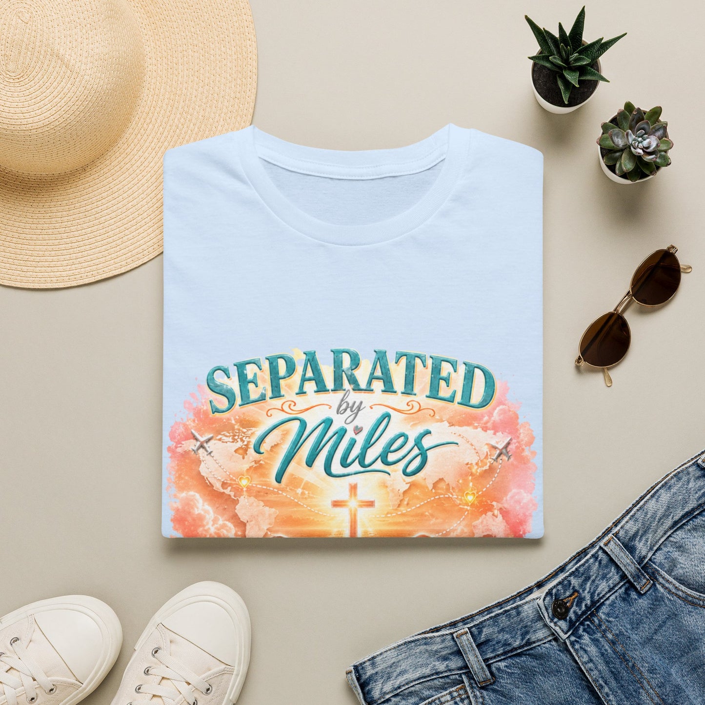 Separated by Miles T-Shirt | LDR Collection