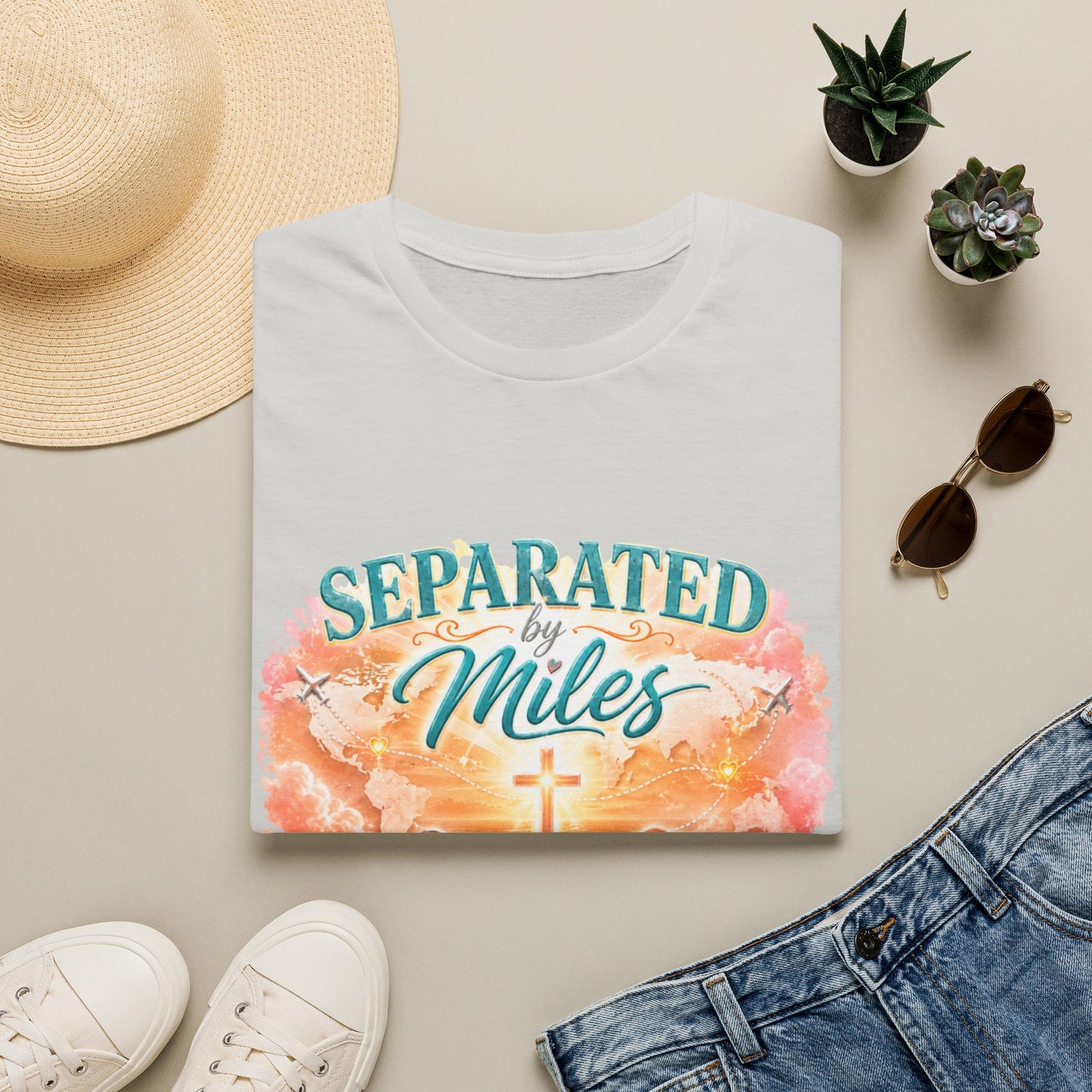 Separated by Miles T-Shirt | LDR Collection