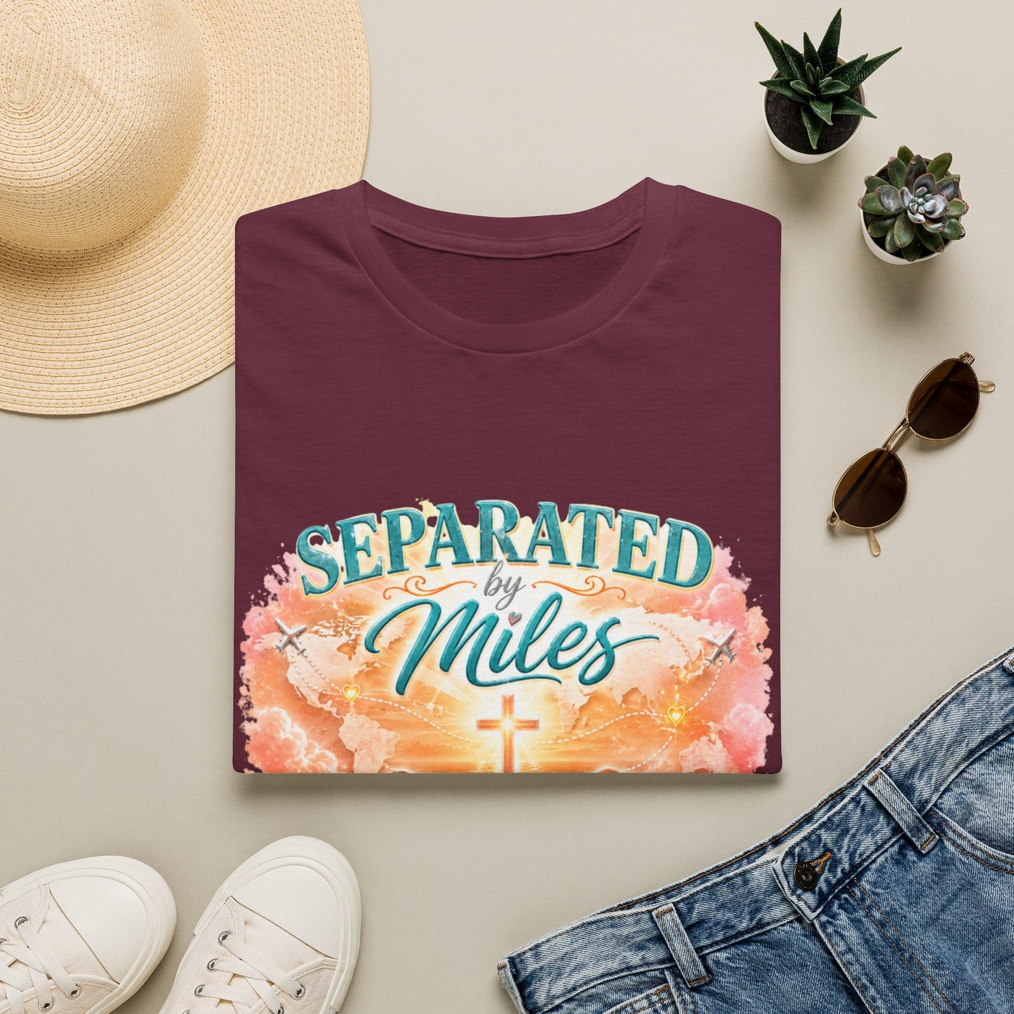 Separated by Miles T-Shirt | LDR Collection