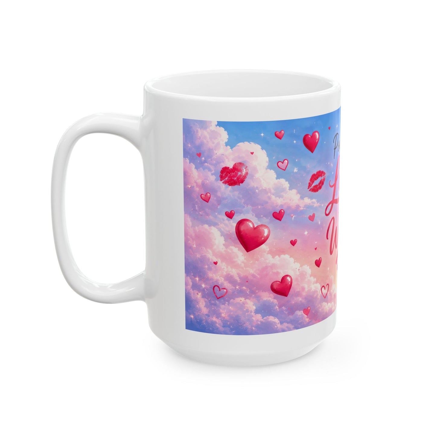 Powered by Love & WiFi Mug | Ceramic Coffee Cup | LDR Collection