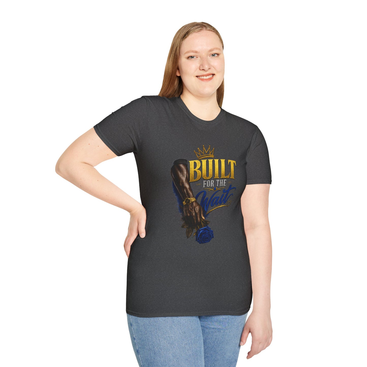 Built for the Wait T-Shirt | Crown, Inspirational Faith Design