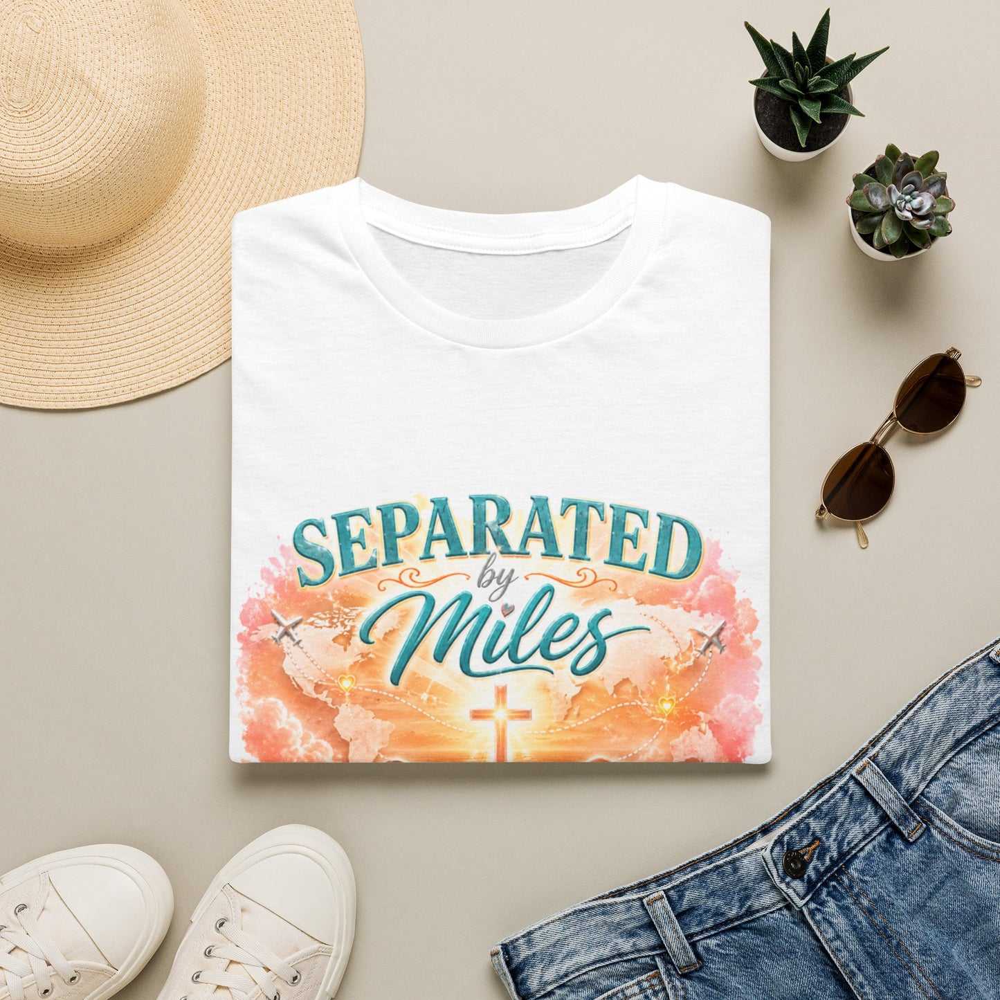 Separated by Miles T-Shirt | LDR Collection