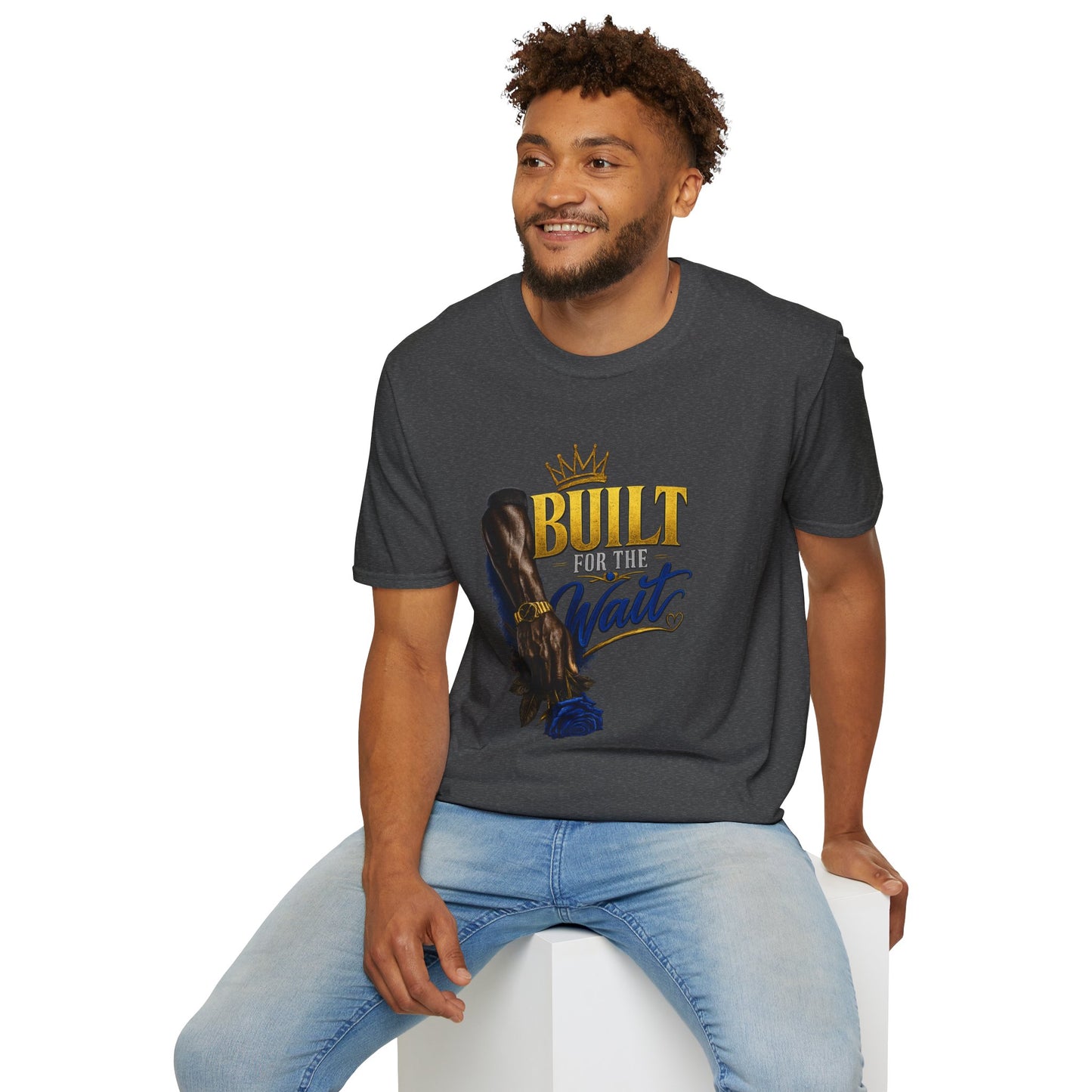 Built for the Wait T-Shirt | Crown, Inspirational Faith Design