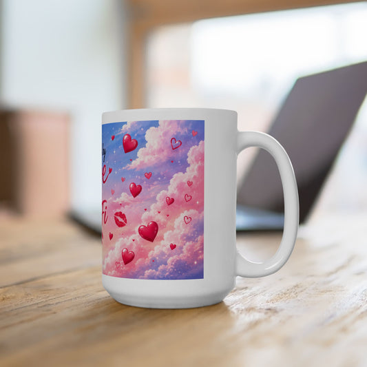 Powered by Love & WiFi Mug | Ceramic Coffee Cup | LDR Collection